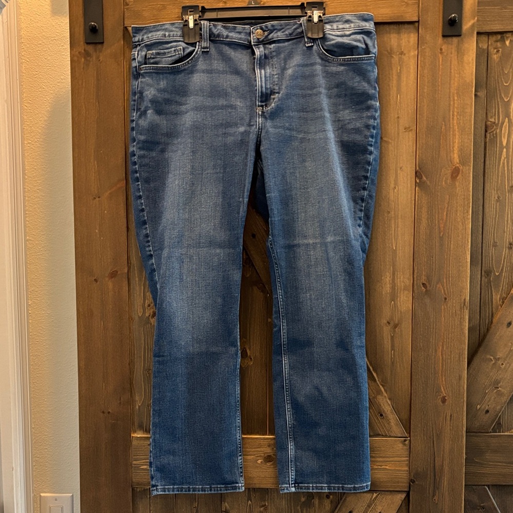 Lee Legendary Women's Straight Leg Blue Jeans